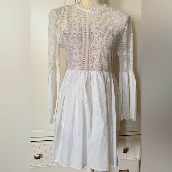 Endless ROSE DRESS LACE TOP BELLED SLEEVES SIZE M 😍 - Picture 1 of 8